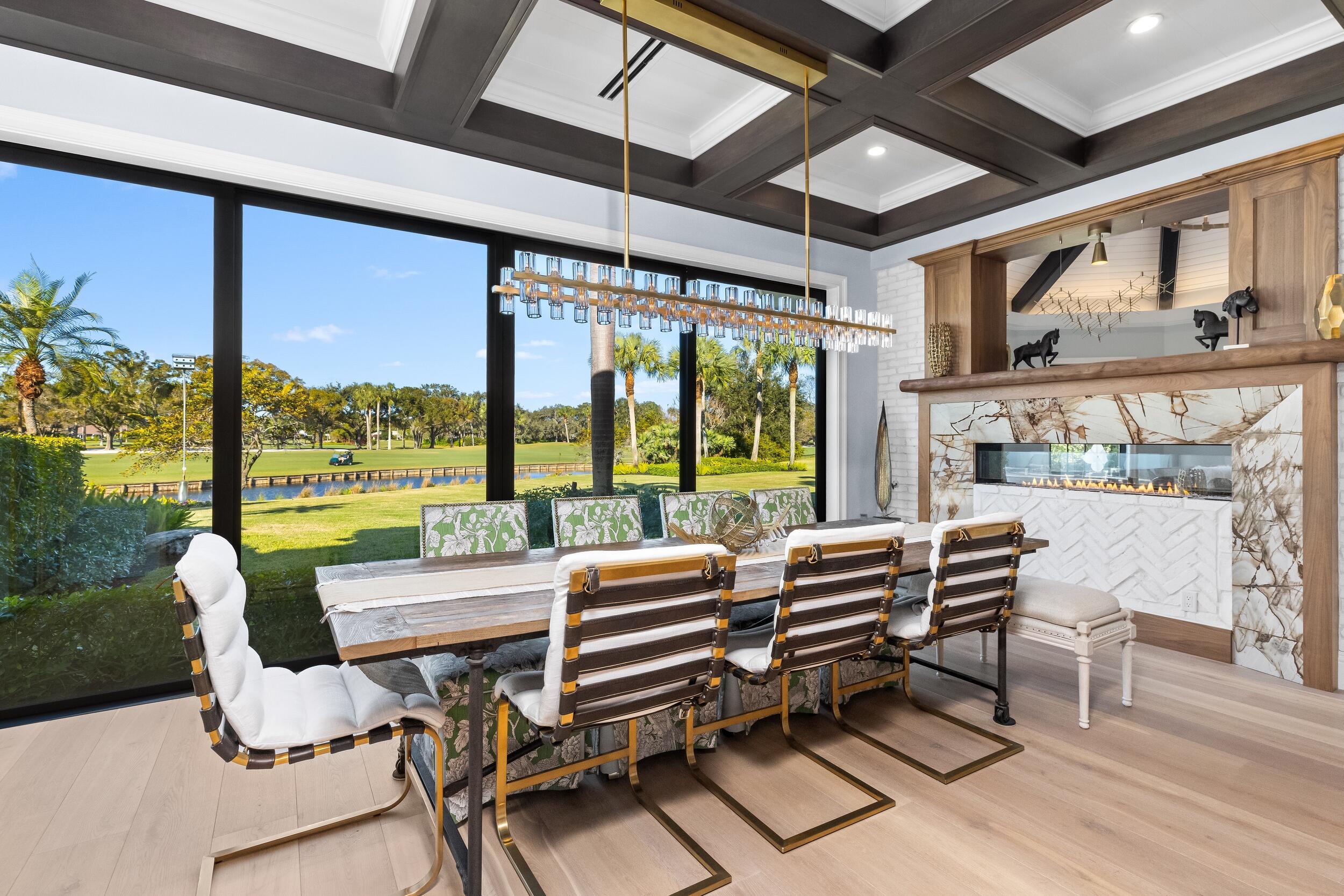 39 Country Road South Boynton Beach, FL 33436 - Photo 22 of 55 a dining room with furniture water view and balcony view