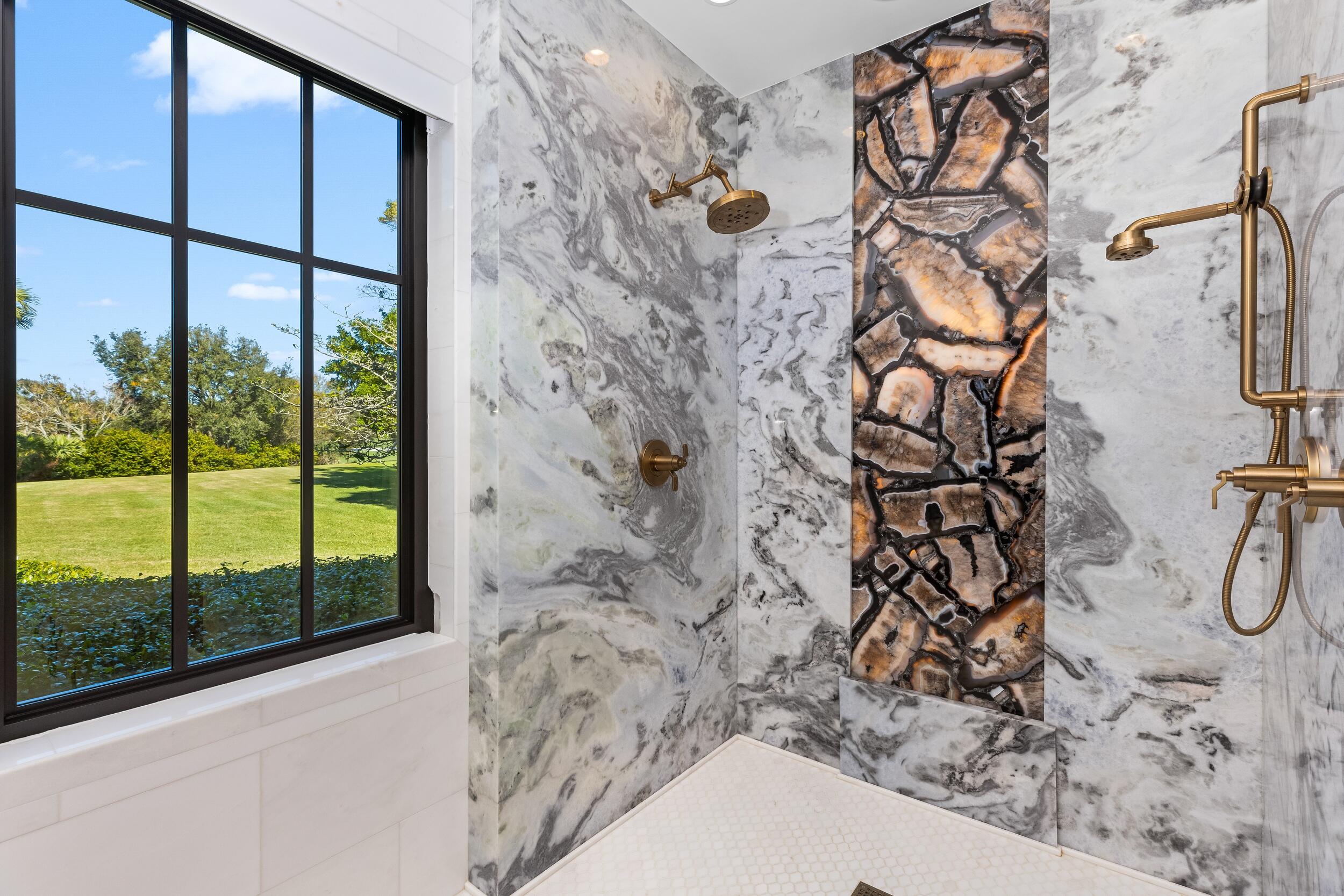 39 Country Road South Boynton Beach, FL 33436 - Photo 29 of 55 a bathroom with a shower and a window