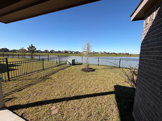 a view of balcony with two chairs