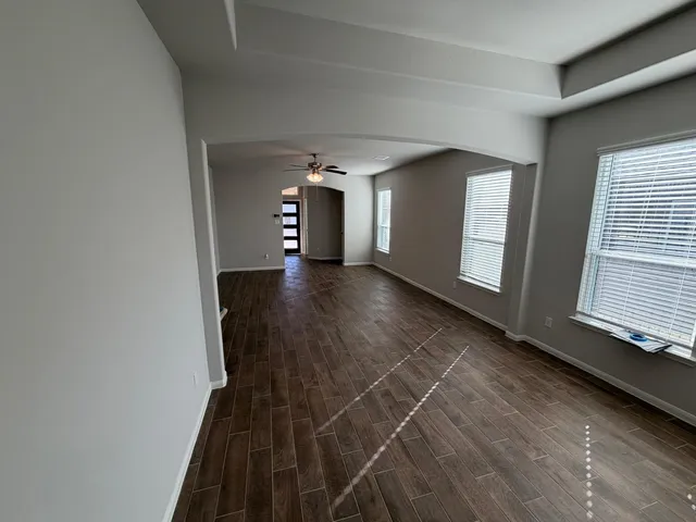 a view of a livingroom with a fireplace