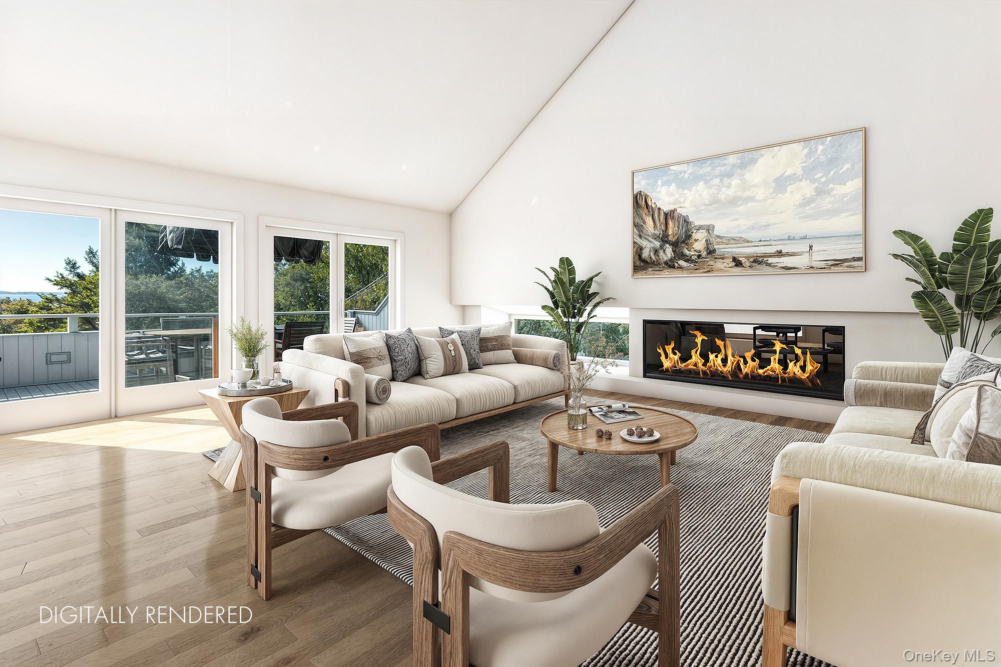 29 Kenwood Road Southampton, NY 11968 - Photo 8 of 35 a living room with furniture and a large window