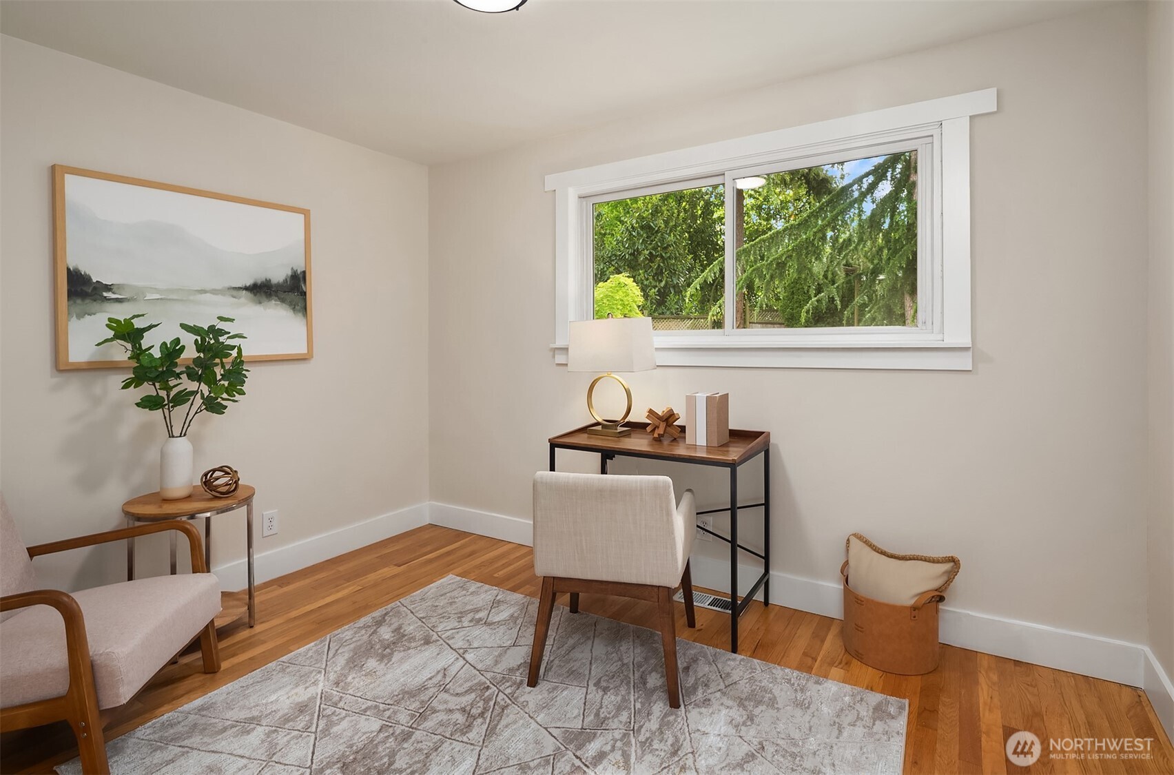 7732 195th Street Southwest Edmonds, WA 98026 - Photo 14 of 39 a work room with furniture and a potted plant