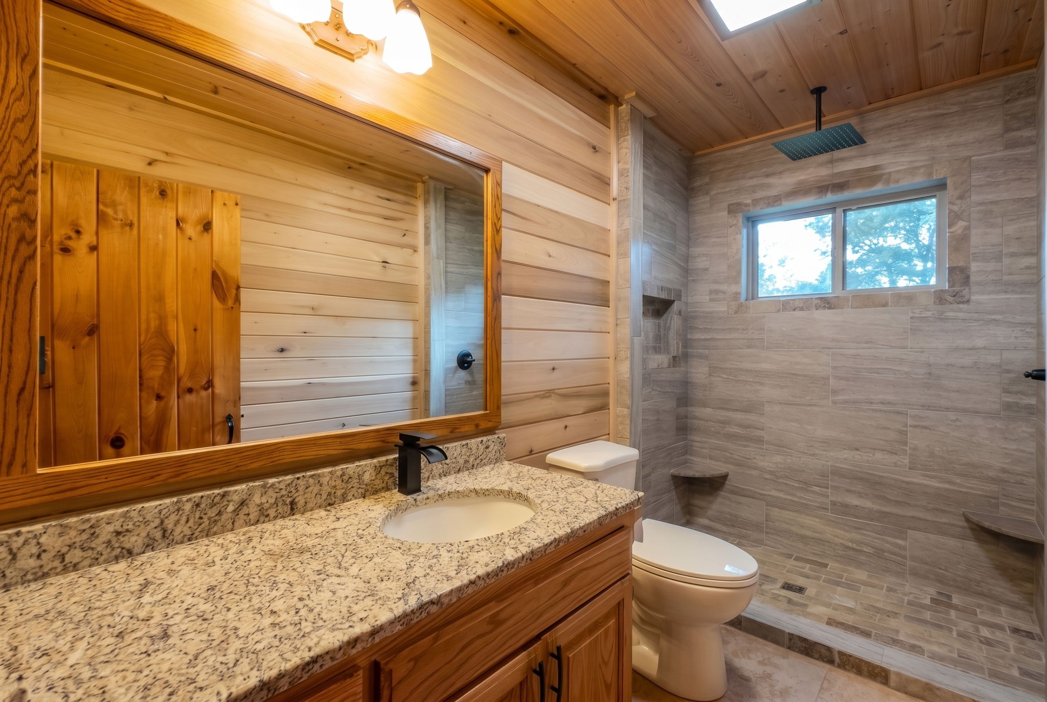 2909 B Beech Log Road Watertown, TN 37184 - Photo 12 of 67 a bathroom with a granite countertop sink toilet and shower