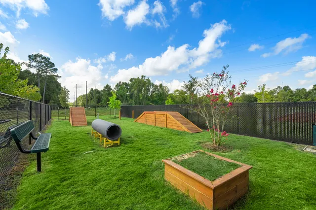 a view of a big yard