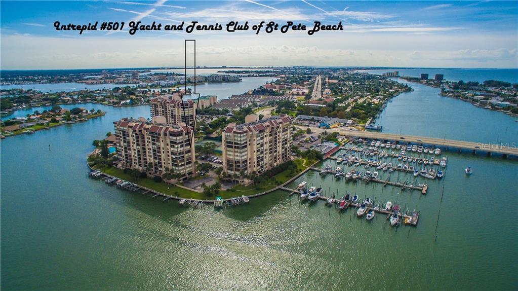 9495 Blind Pass Road, Unit 501 St. Pete Beach, FL 33706 - Photo 1 of 1 a view of a city
