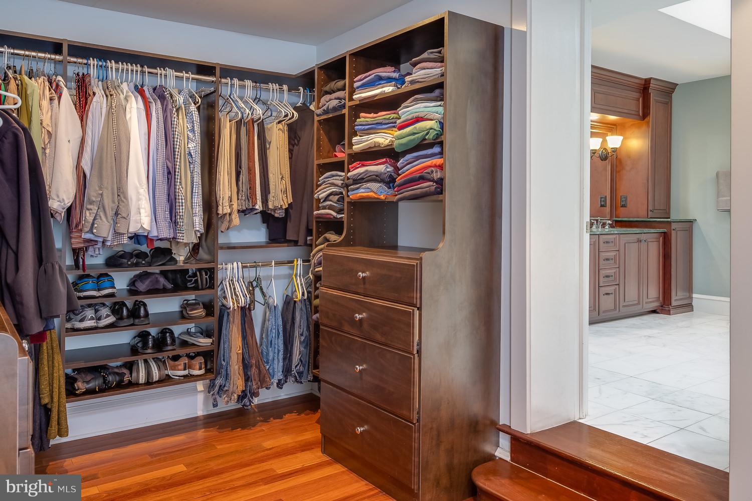 600 North Chester Road Swarthmore, PA 19081 - Photo 18 of 39 Master Bedroom Walk-in Closet