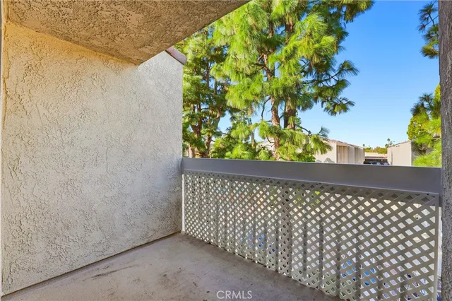 a view of a black gate