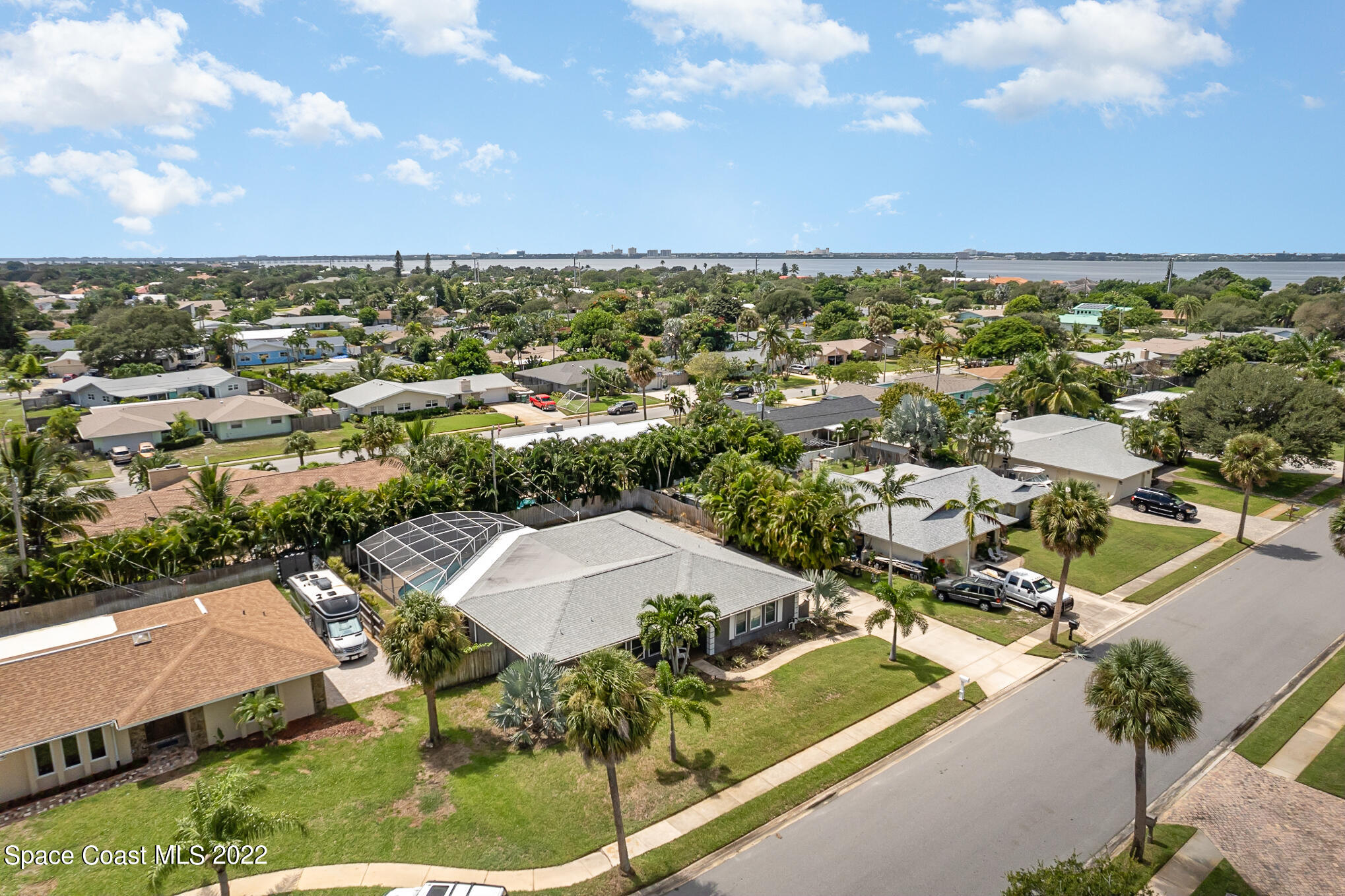 395 Rio Lane Indialantic, FL 32903 - Photo 3 of 40 an aerial view of residential houses with outdoor space