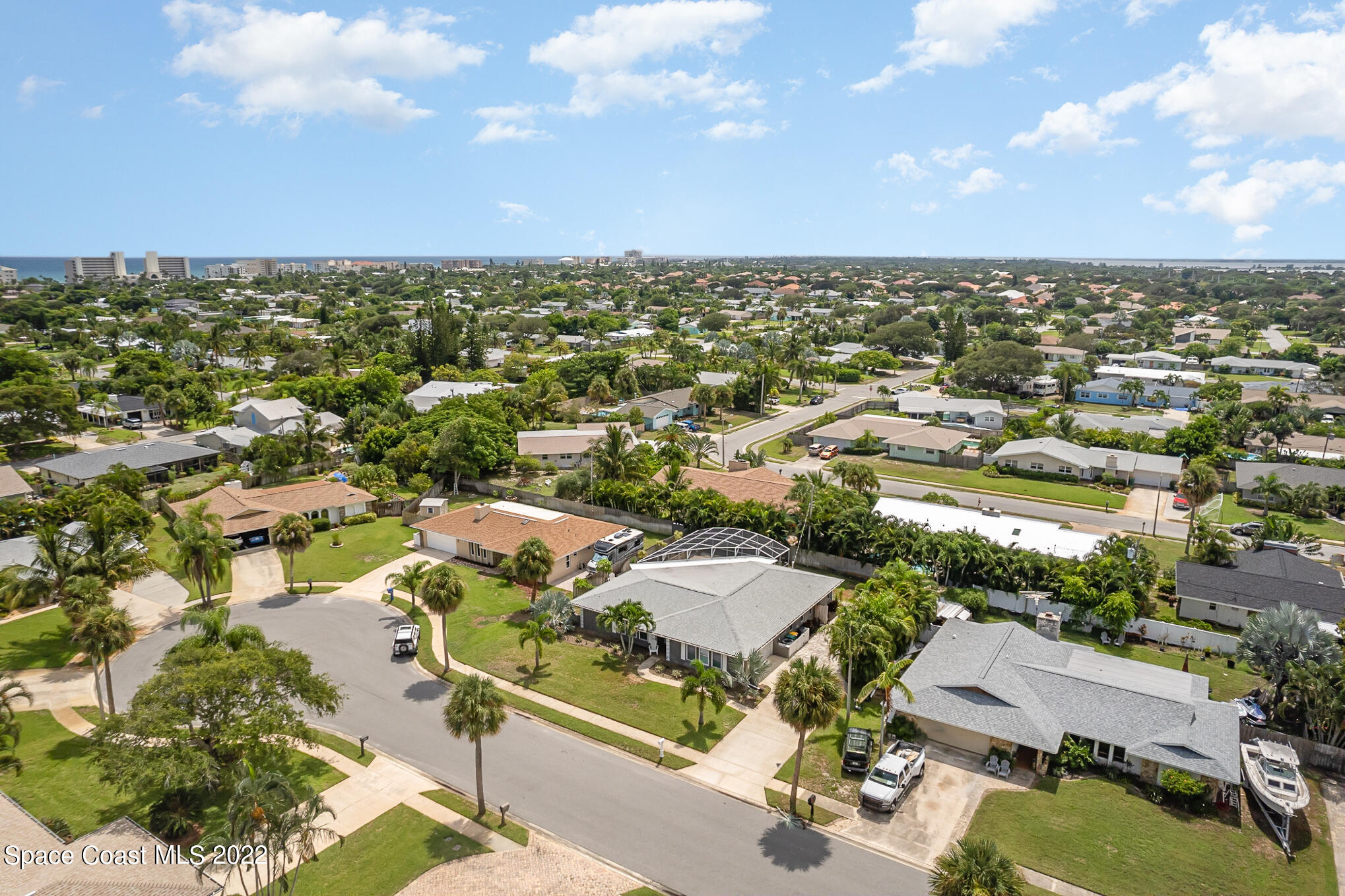 395 Rio Lane Indialantic, FL 32903 - Photo 7 of 40 an aerial view of residential houses with outdoor space