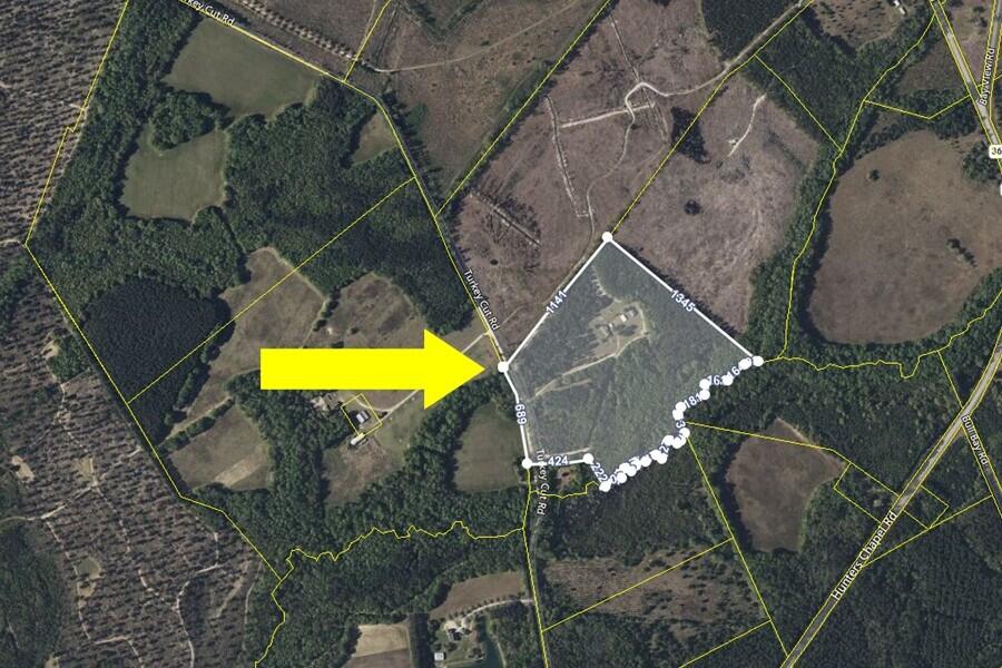 2869 Turkey Cut Road Branchville, SC 29432 - Photo 51 of 51 2869 Turkey Cut Road Aerial