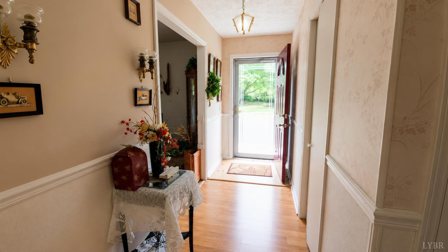 2346 Mitchell Mill Road Gladys, VA 24554 - Photo 3 of 38 a view of hallway with wooden floor