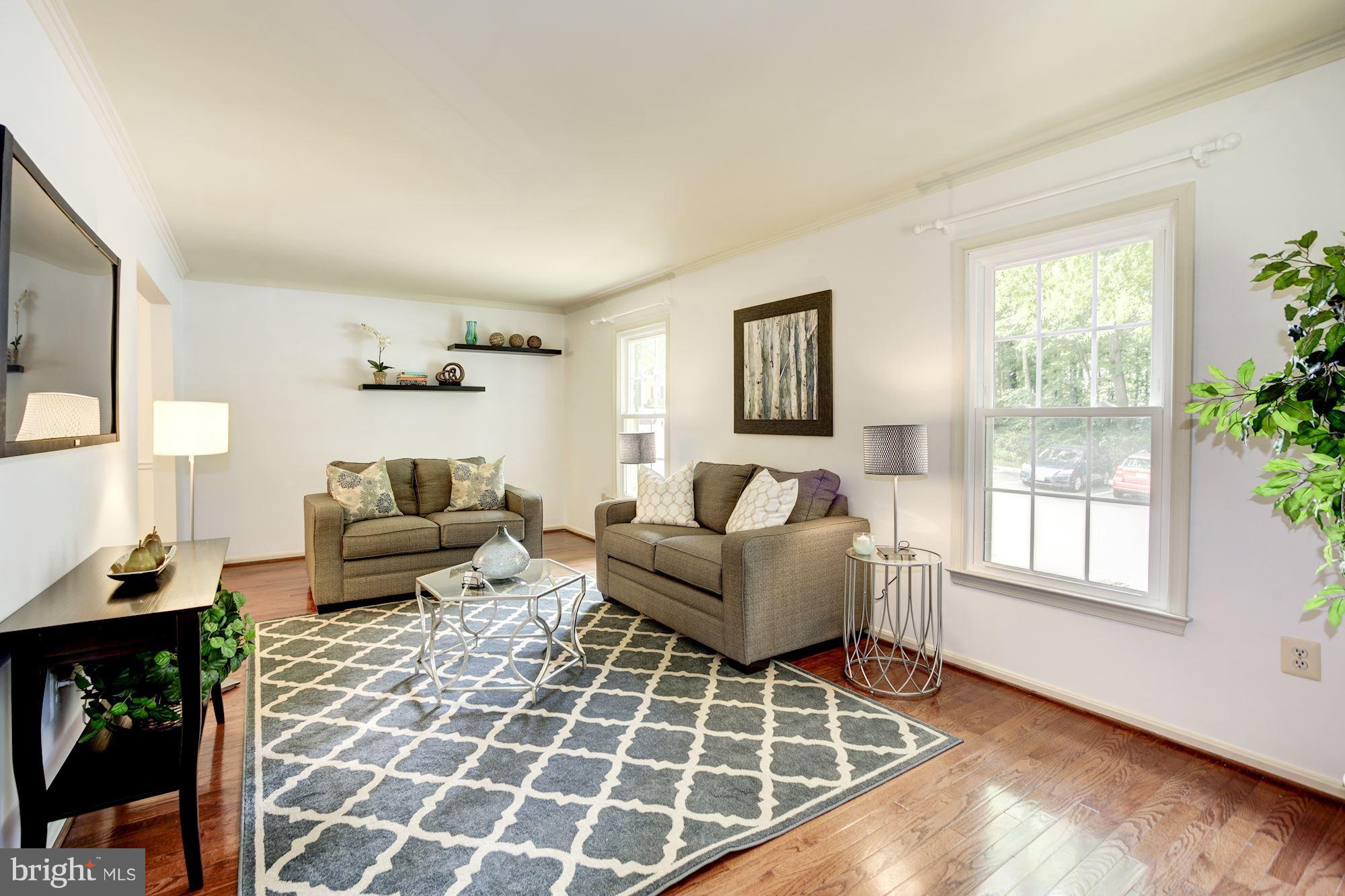 7401 Spring Tree Drive Springfield, VA 22153 - Photo 11 of 28 Spacious Living Room