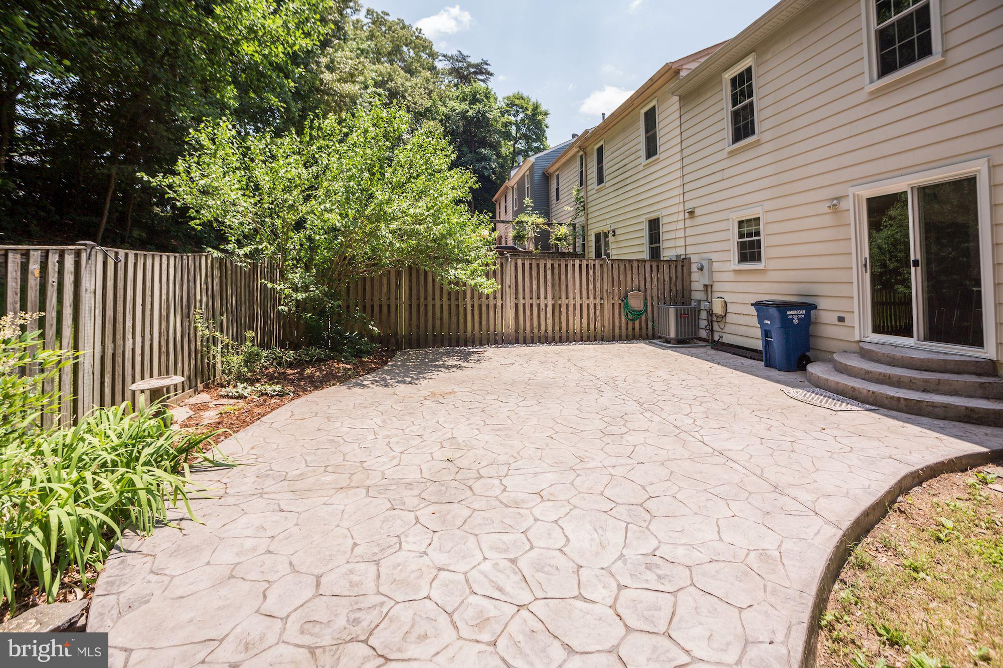 7401 Spring Tree Drive Springfield, VA 22153 - Photo 7 of 28 Fenced In Backyard