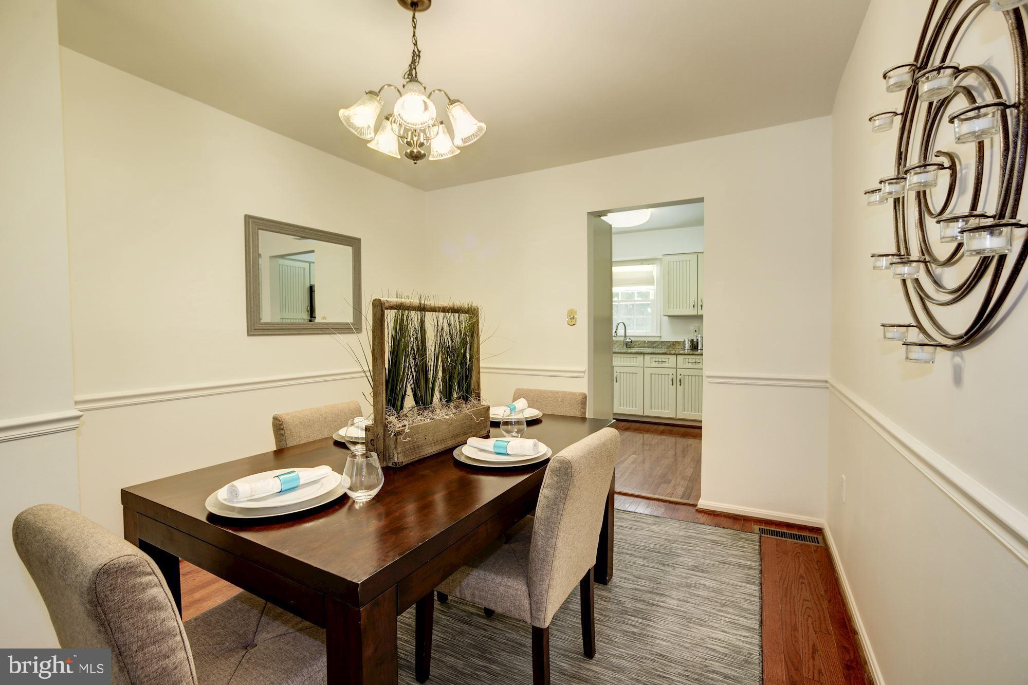 7401 Spring Tree Drive Springfield, VA 22153 - Photo 8 of 28 Separate Dining Area