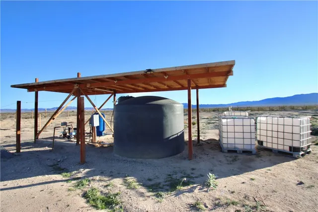 a view of outdoor space with seating space