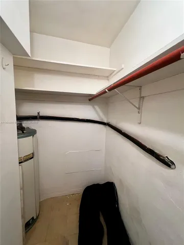 a view of walk in closet