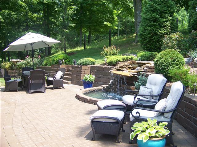1721 Abednego Road Greenbrier, TN 37073 - Photo 15 of 20 GREAT PATIO FOR FAMILY COOK OUTS. BEAUTIFUL WATERFALL.