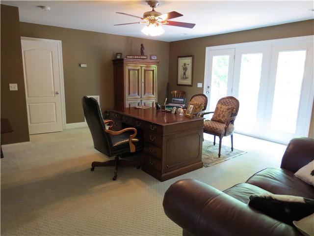 1721 Abednego Road Greenbrier, TN 37073 - Photo 9 of 20 UPSTAIRS DEN CONVIENTLY LOCATED BETWEEN BEDROOM #2 AND #3. FRENCH DOORS THAT LEAD OUT TO PRIVATE BALCONY