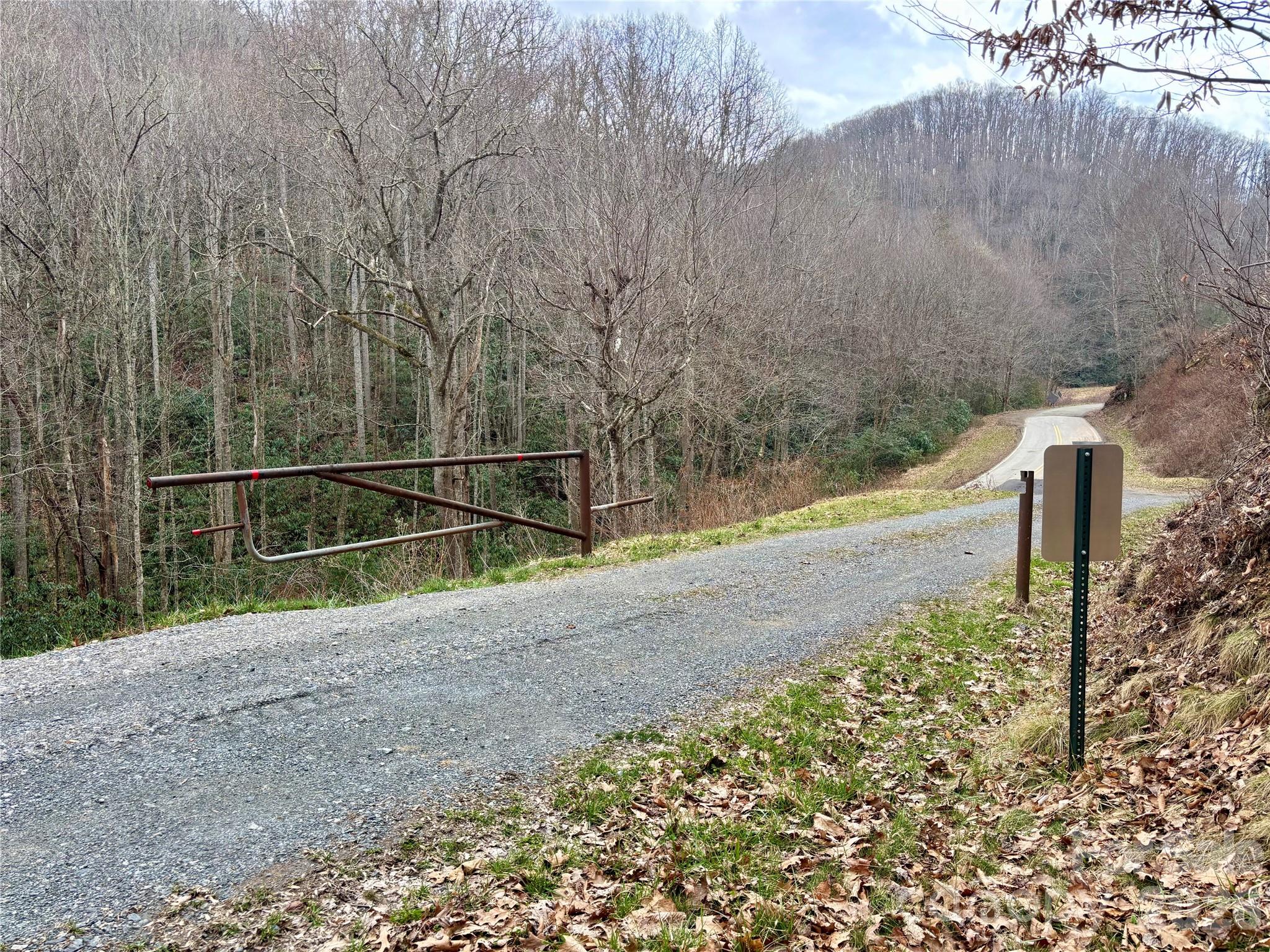 Ne Lot) Meadow Fork Road Hot Springs, NC 28743 - Photo 16 of 17 a backyard of a house with lots of green space