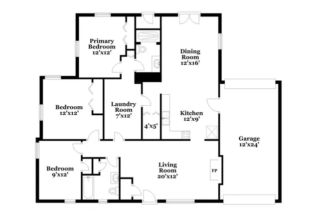 $1,750 | 2403 Northeast Pursell Road, Kansas City, MO 64118