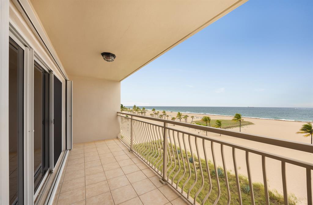 1710 South Ocean Lane, Unit 404 Fort Lauderdale, FL 33316 - Photo 7 of 33 a view of a balcony