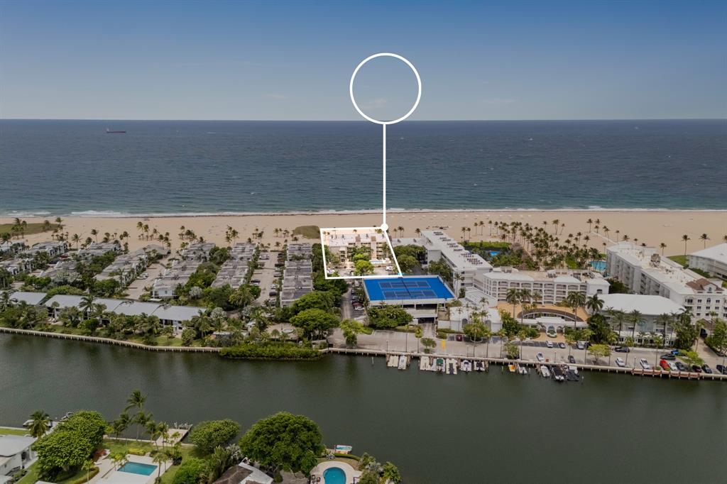 1710 South Ocean Lane, Unit 404 Fort Lauderdale, FL 33316 - Photo 8 of 33 a view of outdoor space and yard