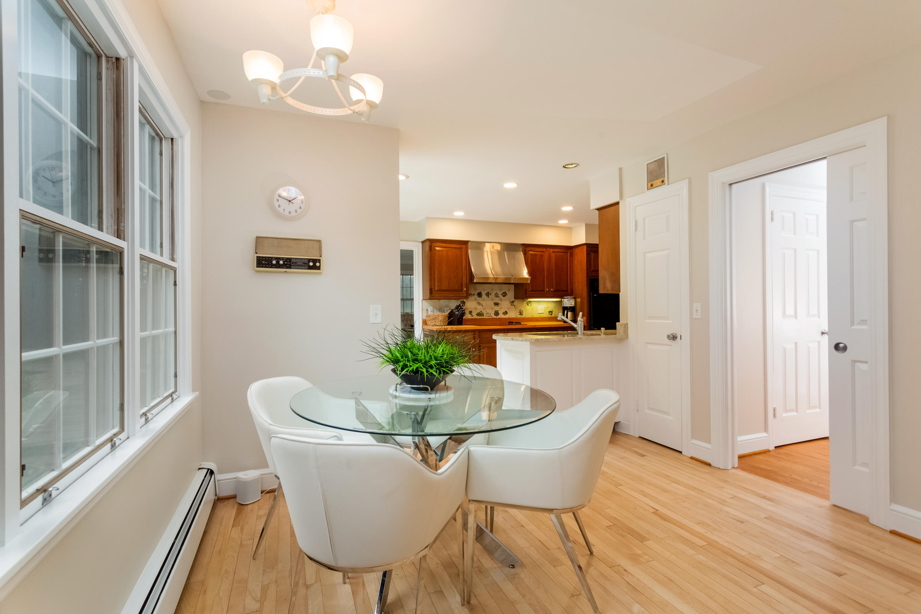 36 Locust Hill Road Darien, CT 06820 - Photo 11 of 40 a dining room with furniture and wooden floor