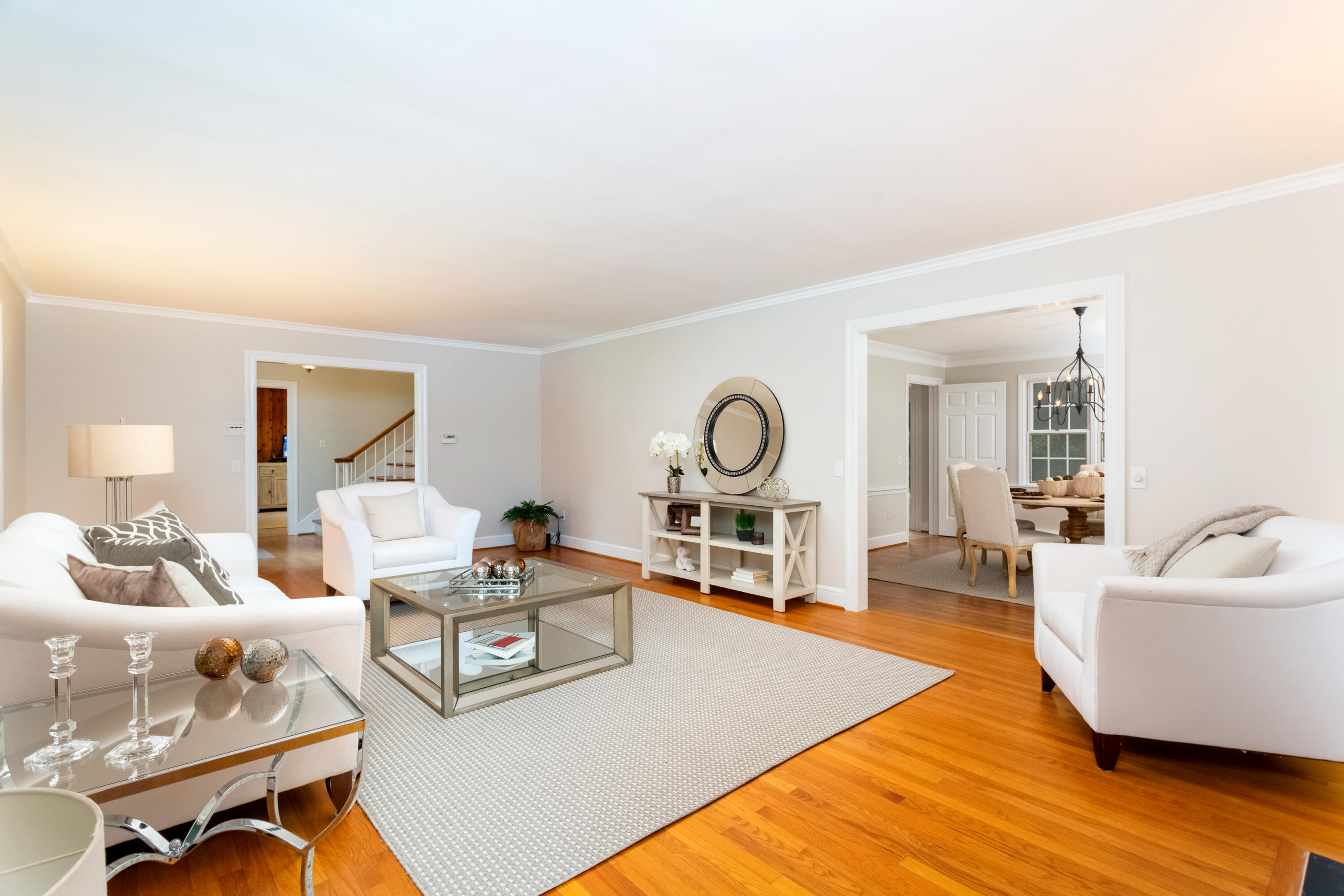 36 Locust Hill Road Darien, CT 06820 - Photo 8 of 40 a living room with furniture and a large window