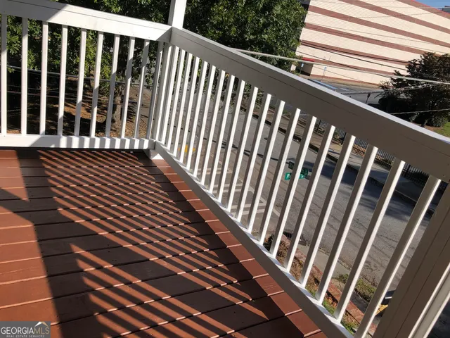 a view of outdoor space with deck