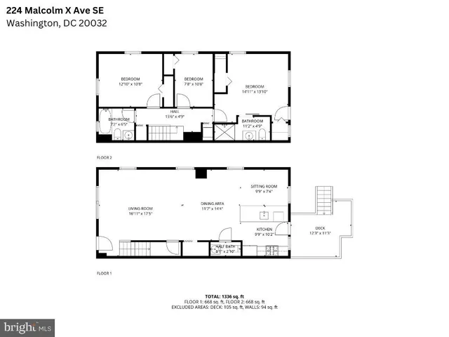 $3,500 | 224 Malcolm X Avenue Southeast, Washington, DC 20032