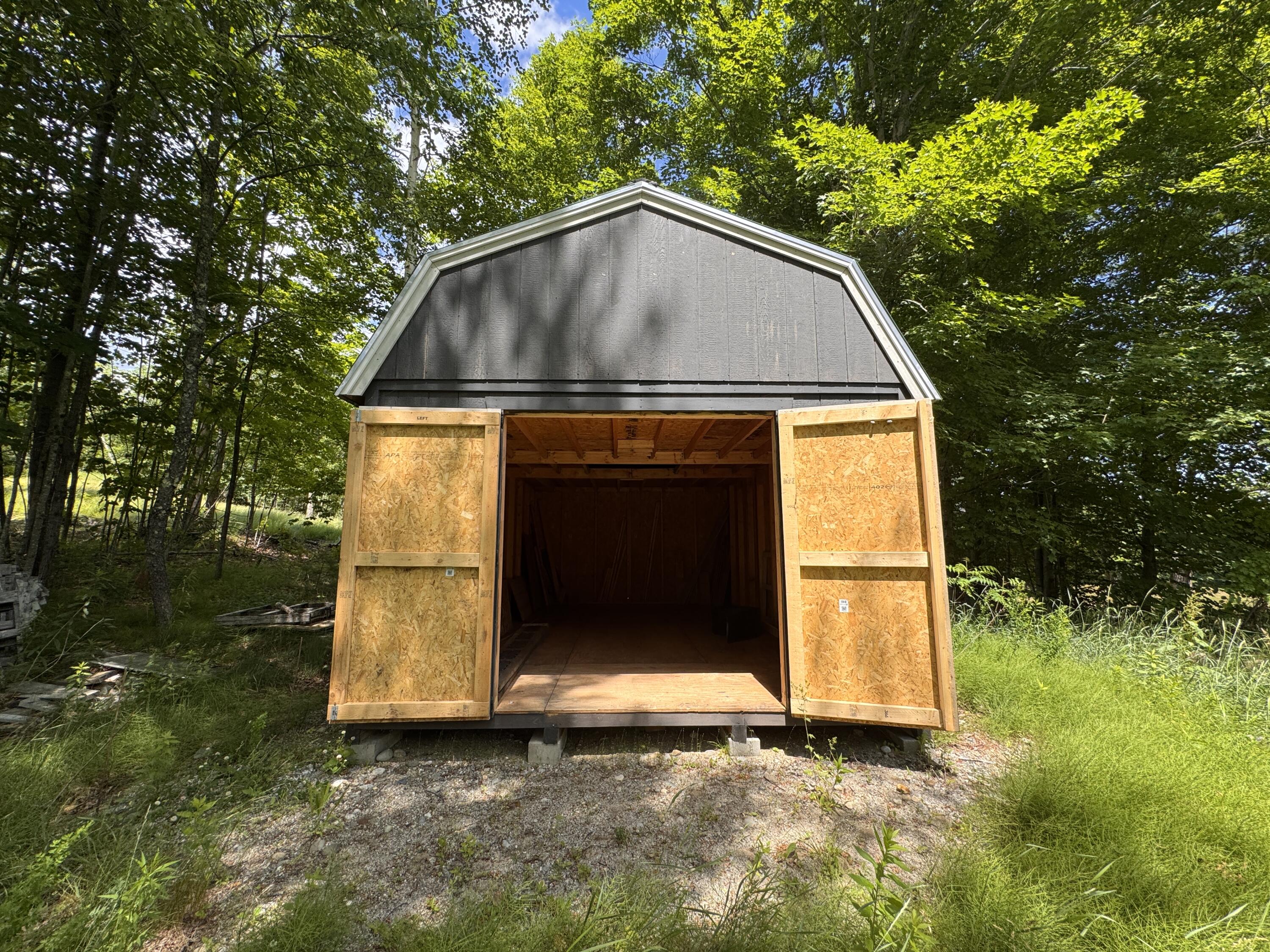 Multiple Quaker Ridge Road Leeds, ME 04263 - Photo 55 of 79 Shed open door