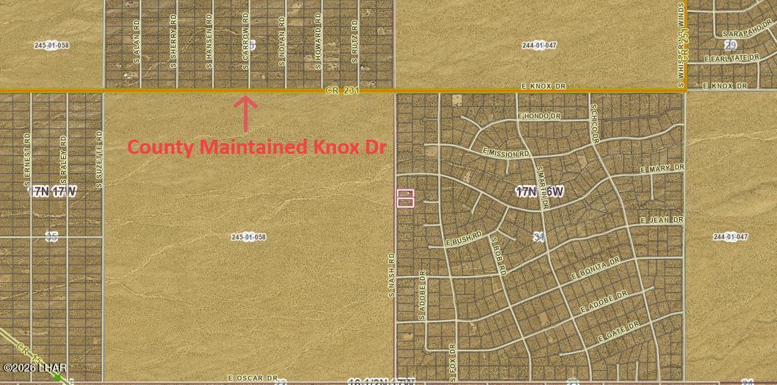 14176 Nash Road Yucca, AZ 86438 - Photo 31 of 34 Nash gis info 2