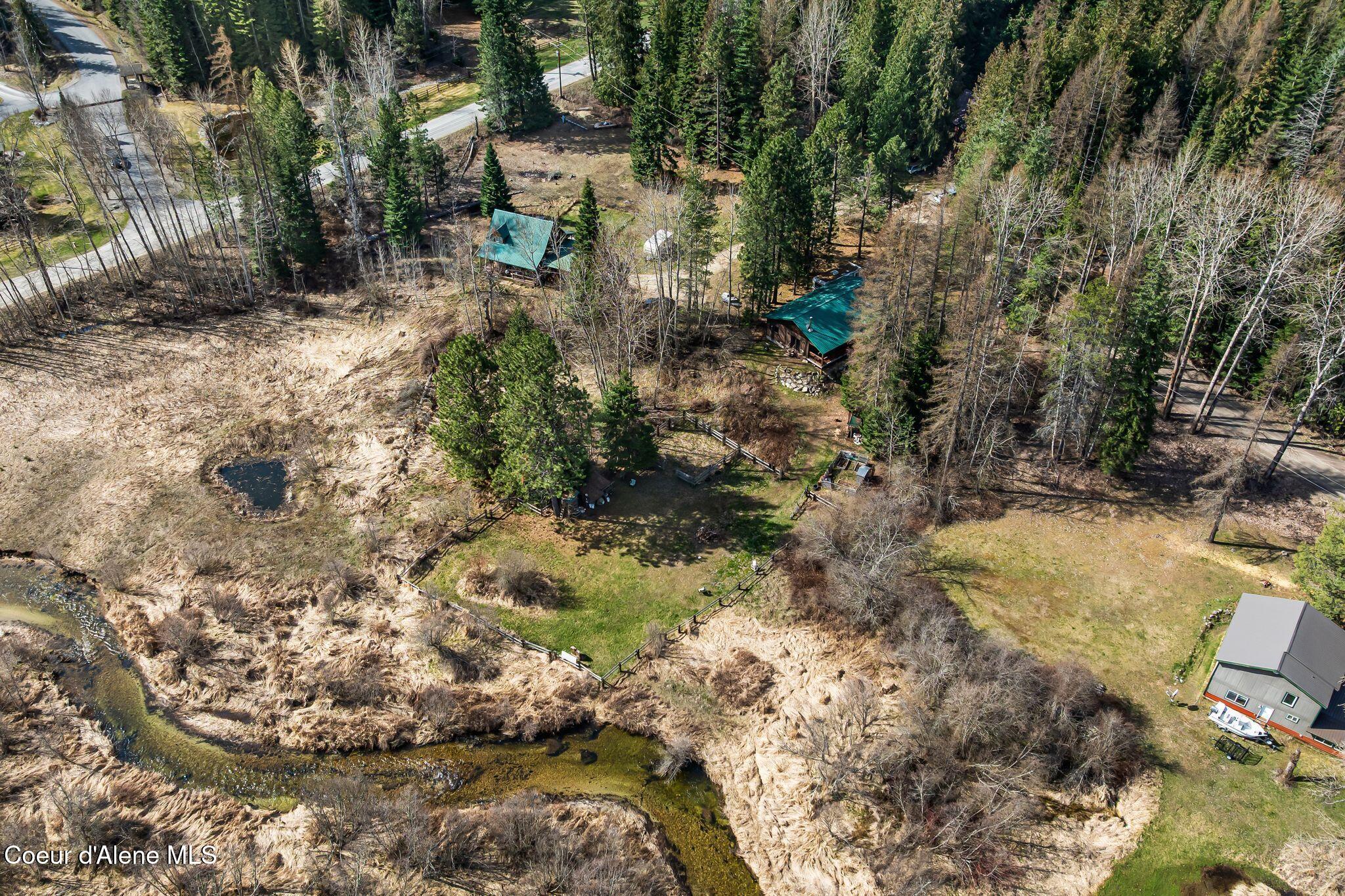 77 Fall Creek Road Naples, ID 83847 - Photo 36 of 41 Aerial