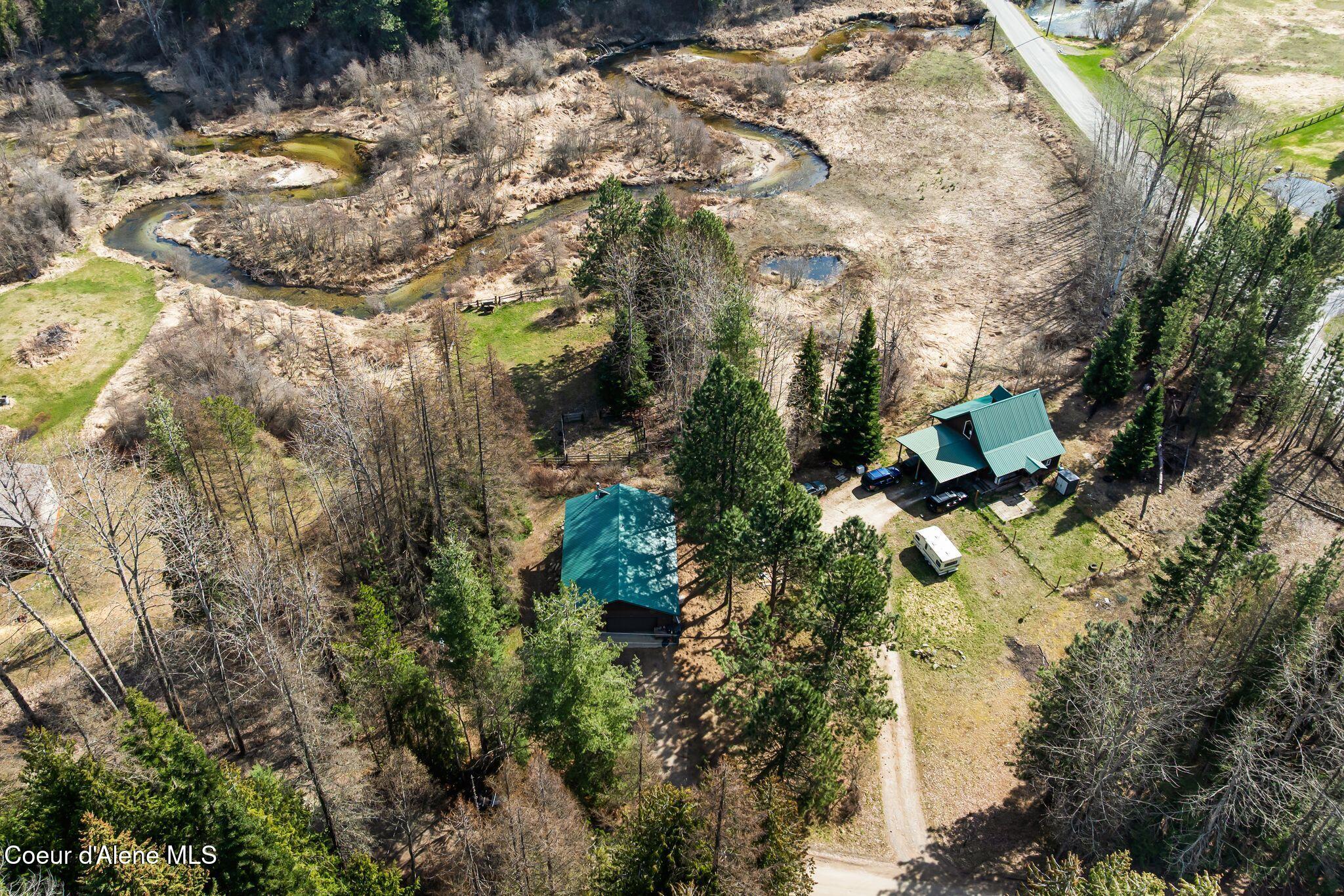 77 Fall Creek Road Naples, ID 83847 - Photo 37 of 41 Aerial