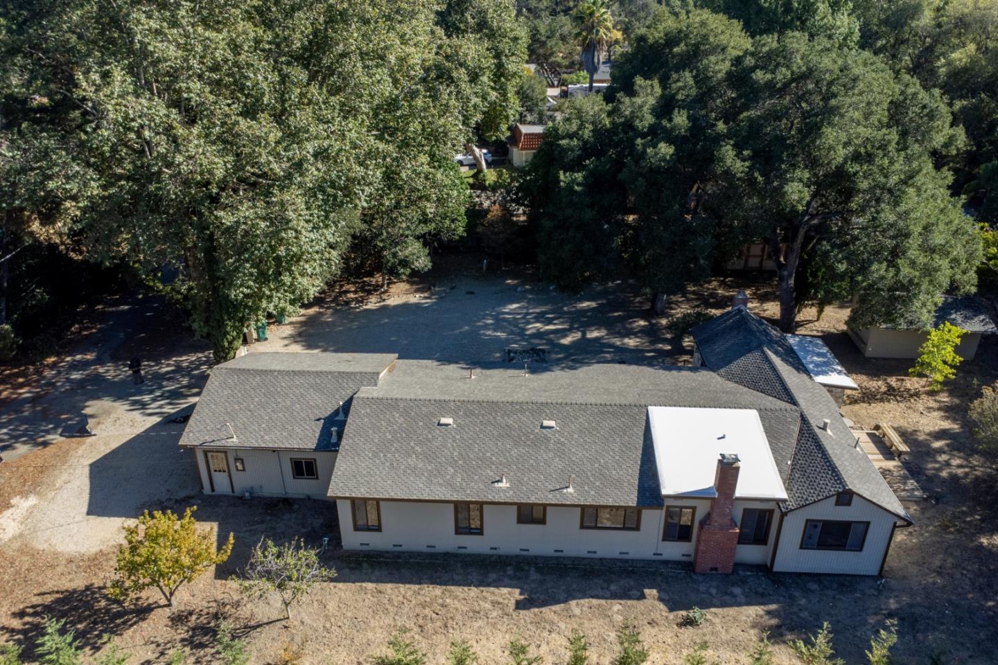 59 Boronda Road Carmel Valley, CA 93924 - Photo 42 of 43 an aerial view of a house with a yard