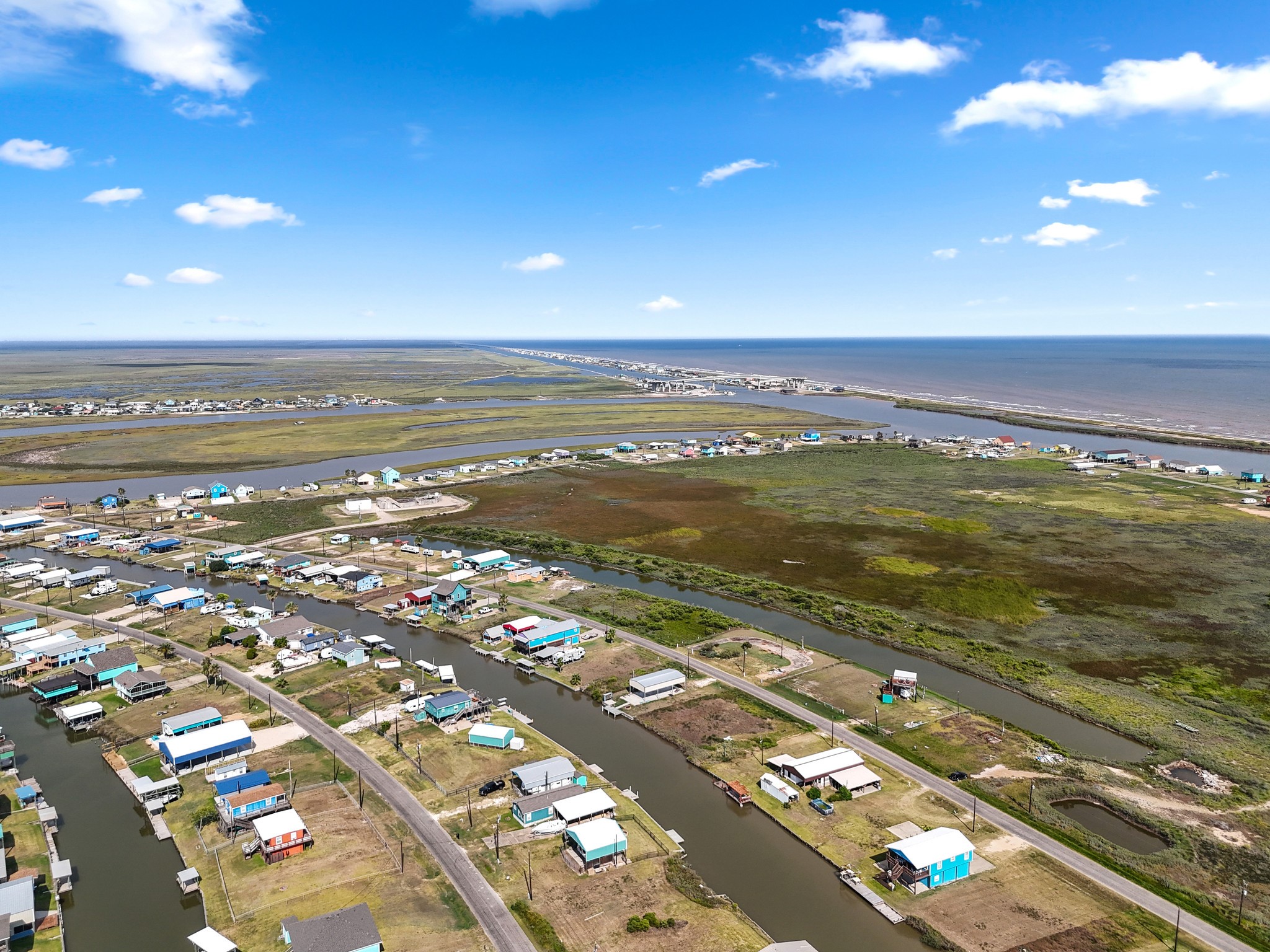 204 Dolphin Way Road Sargent, TX 77414 - Photo 7 of 11 a view of city with ocean view