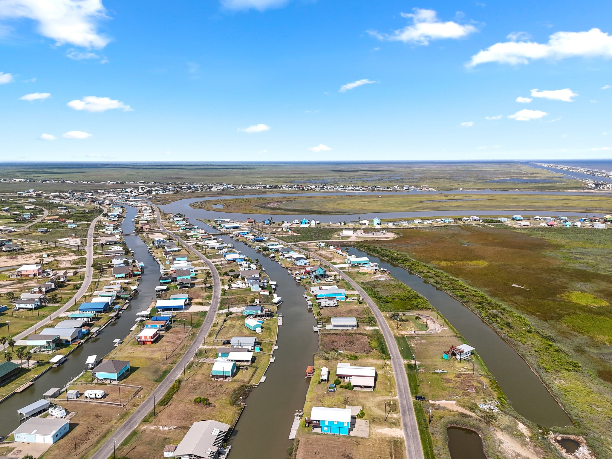 204 Dolphin Way Road Sargent, TX 77414 - Photo 8 of 11 a view of city with ocean view