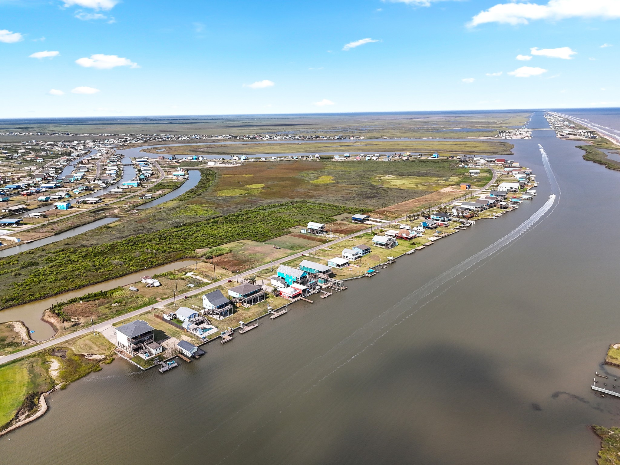 204 Dolphin Way Road Sargent, TX 77414 - Photo 10 of 11 an aerial view of a ocean beach