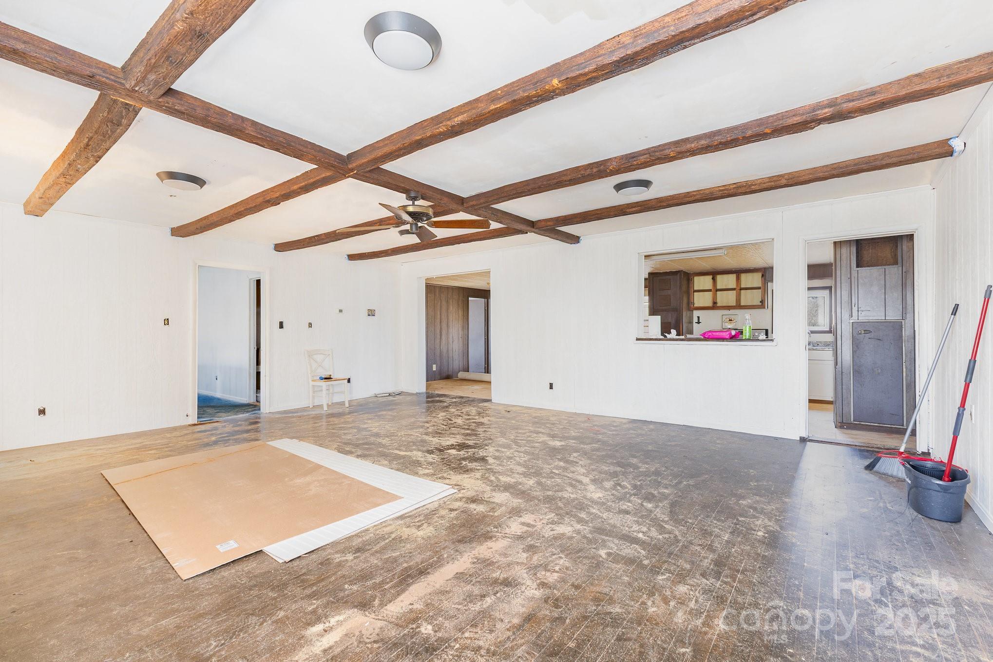 610 Osteen Road York, SC 29745 - Photo 6 of 42 a view of a hallway with a large window