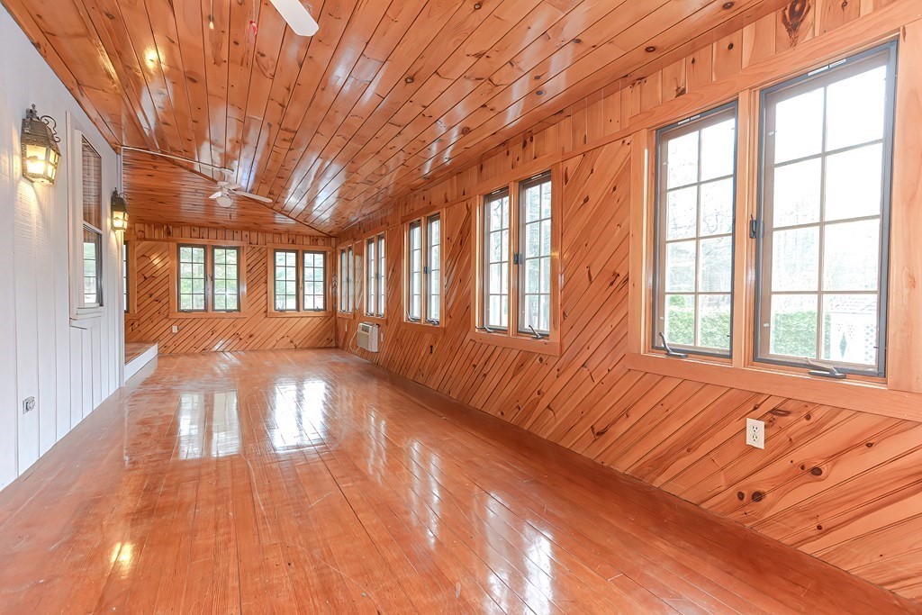 142 Middleboro Road Freetown, MA 02717 - Photo 31 of 42 a view of entryway with a large window and wooden floor