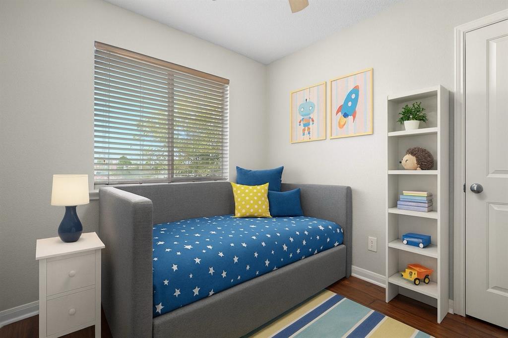 9936 Long Rifle Drive Fort Worth, TX 76108 - Photo 12 of 17 a bedroom with furniture and a window