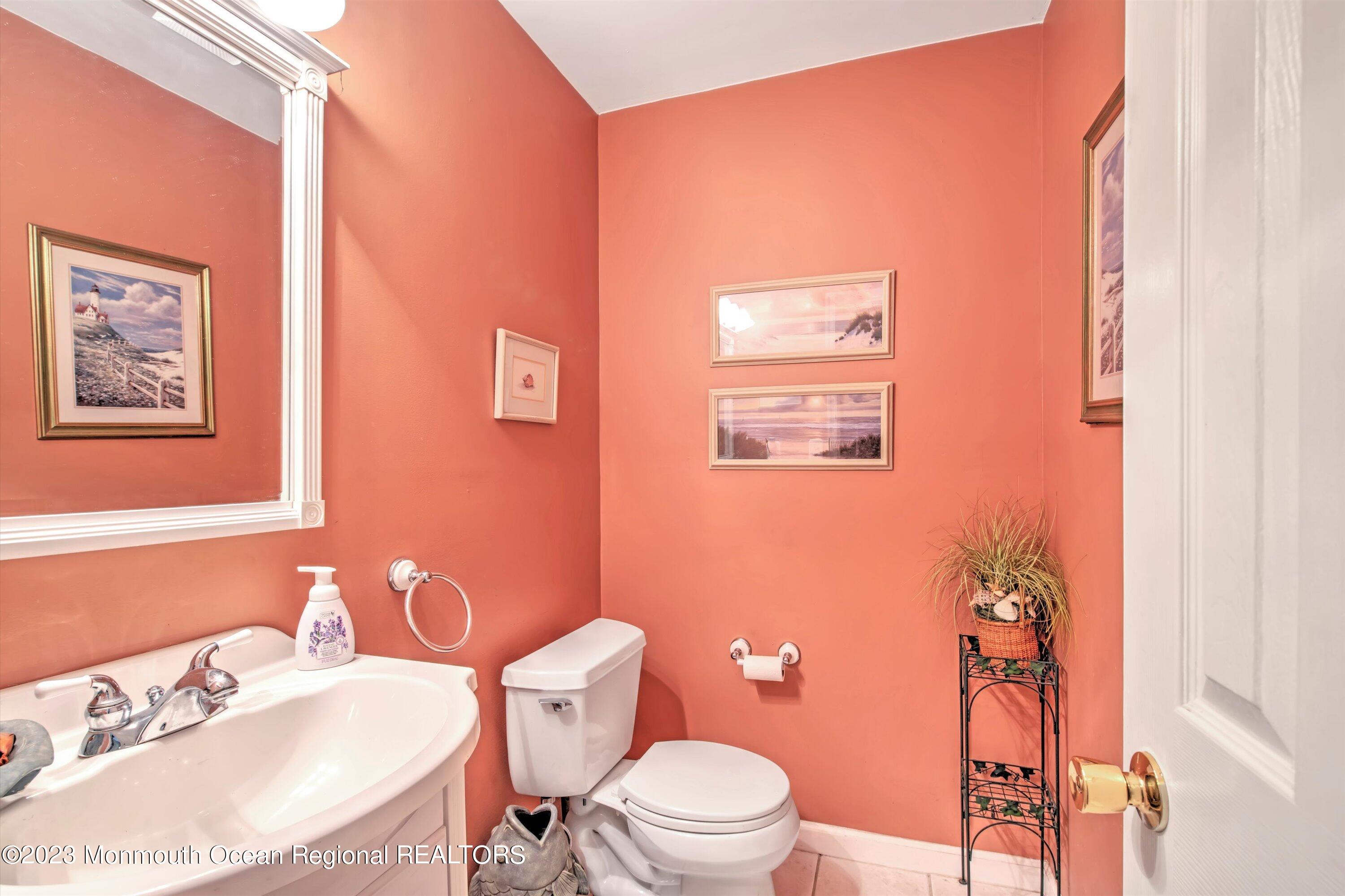 44 Redfield Road Lincroft, NJ 07738 - Photo 16 of 30 Powder Room