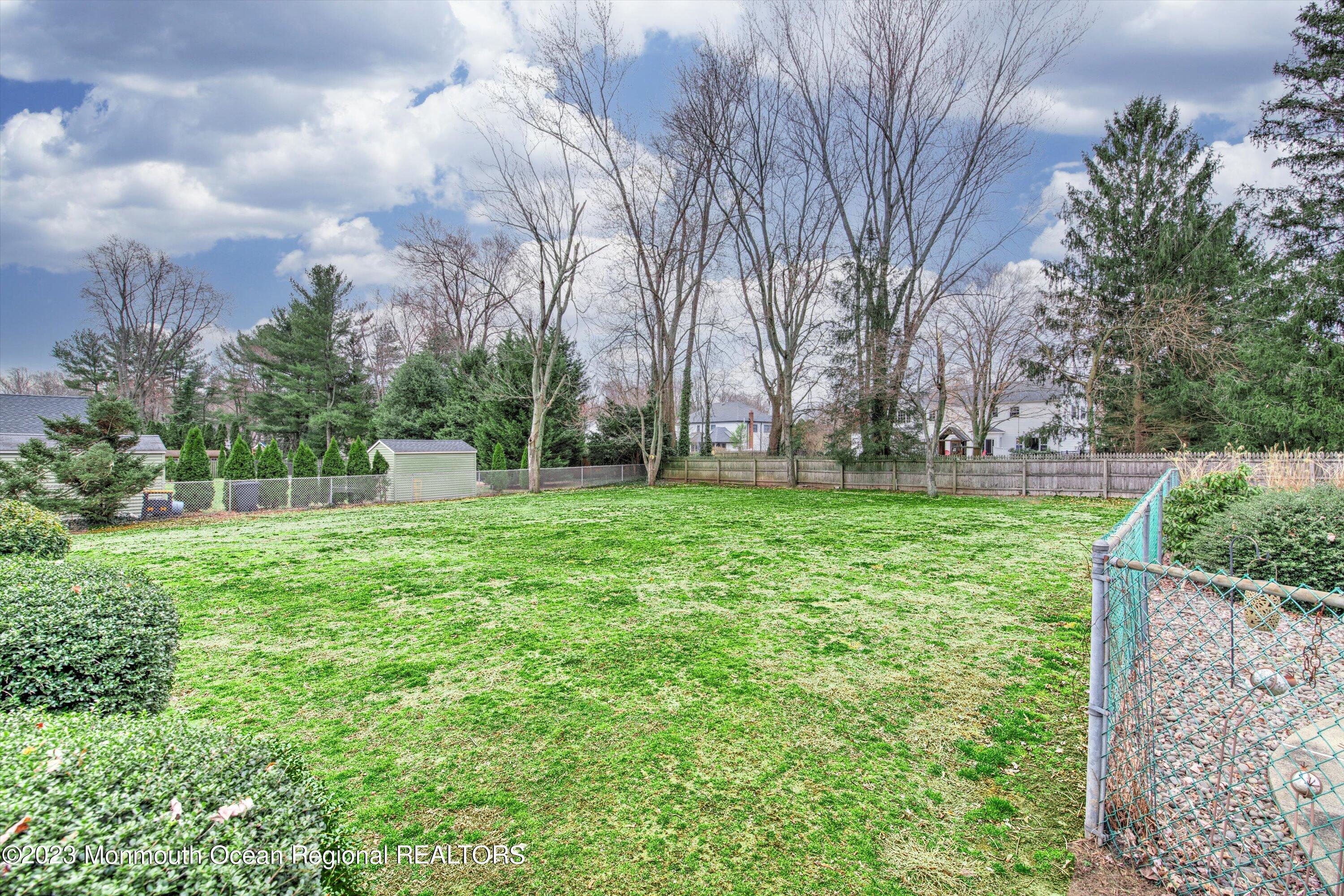 44 Redfield Road Lincroft, NJ 07738 - Photo 25 of 30 Backyard