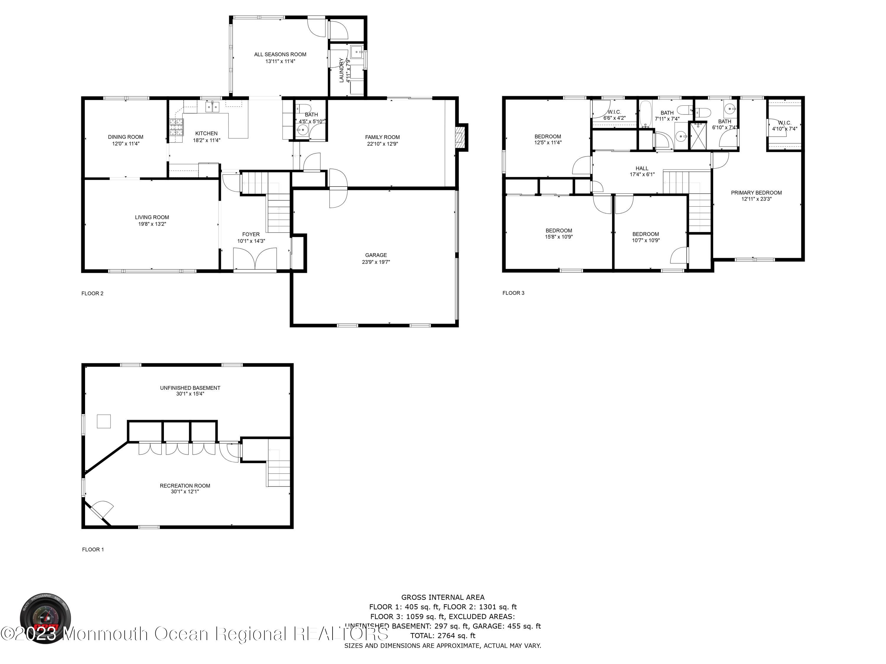 44 Redfield Road Lincroft, NJ 07738 - Photo 30 of 30 Floor Plan