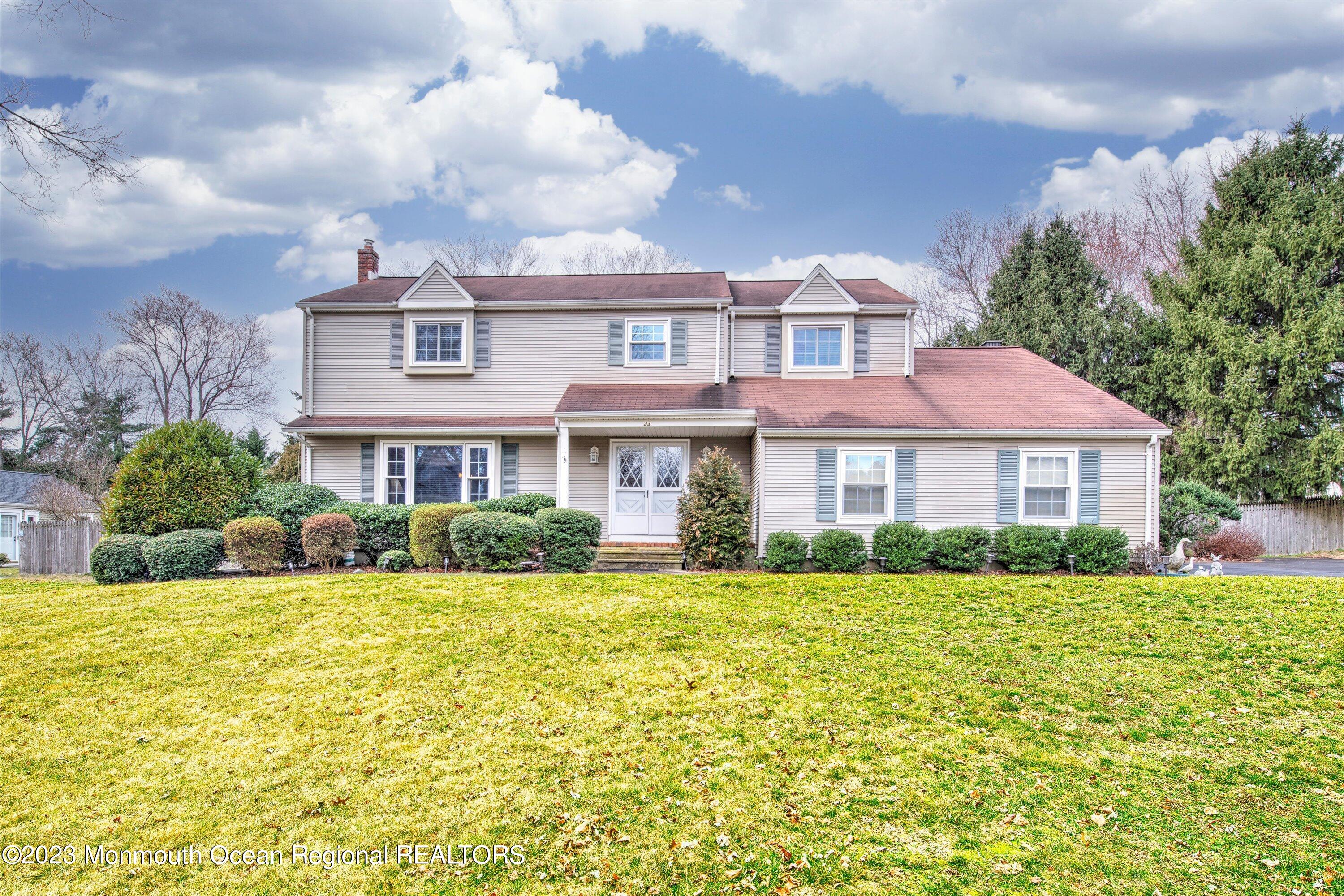 44 Redfield Road Lincroft, NJ 07738 - Photo 3 of 30 Front of Home