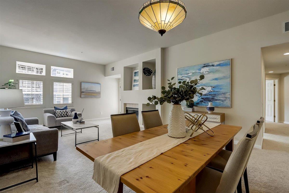 633 Swallowtail Court Brisbane, CA 94005 - Photo 10 of 42 a view of a dining room with furniture and window