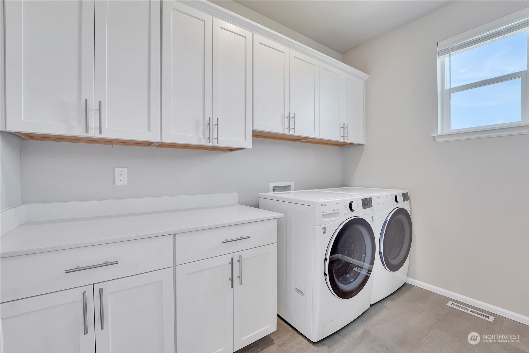 8808 Northeast 201st Place Bothell, WA 98011 - Photo 21 of 38 a utility room with dryer and washer