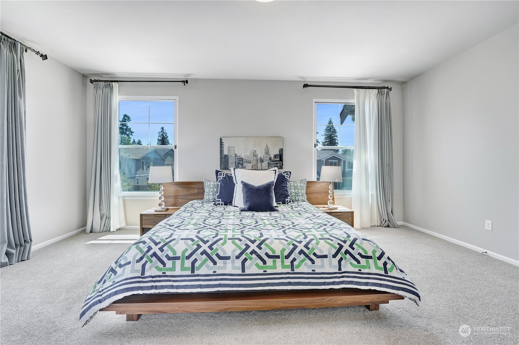 8808 Northeast 201st Place Bothell, WA 98011 - Photo 29 of 38 a bedroom with a bed and window