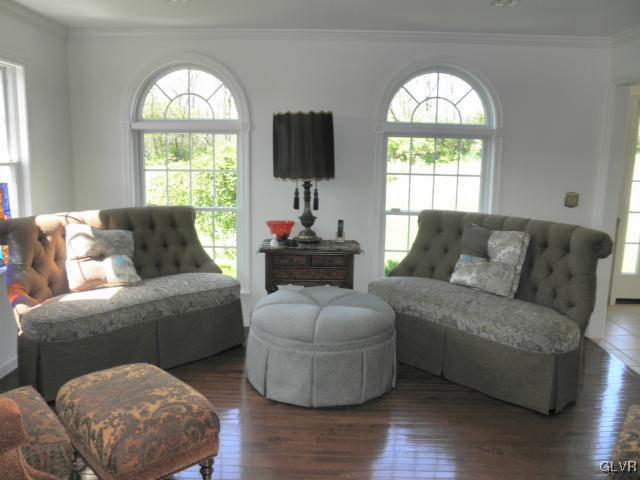 136 South Penn Dixie Road Nazareth, PA 18064 - Photo 12 of 30 a living room with furniture and a large window