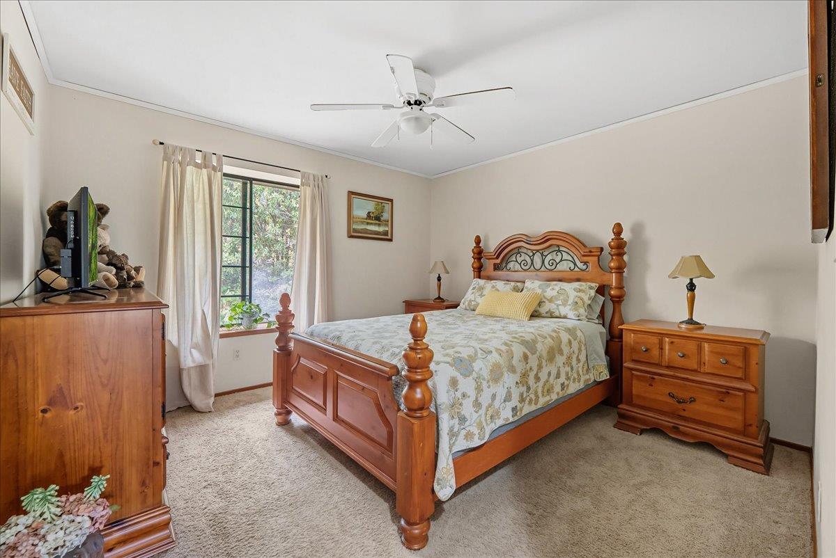 2527 Dynamic Way Rescue, CA 95672 - Photo 14 of 37 a bedroom with a bed and a dresser in it